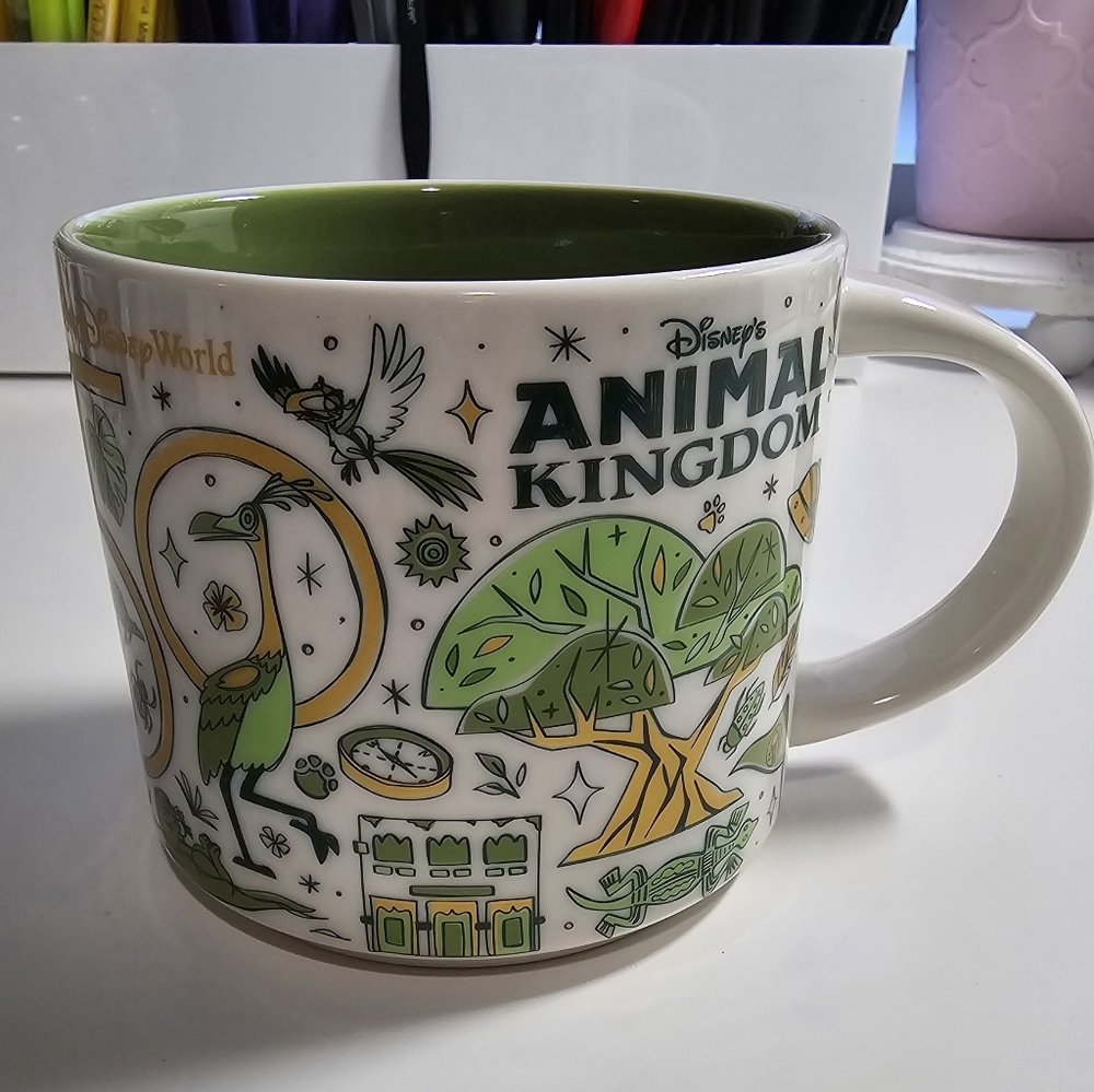 SOLD - Disney World 50th Anniversary Starbucks been there Series Animal Kingdom